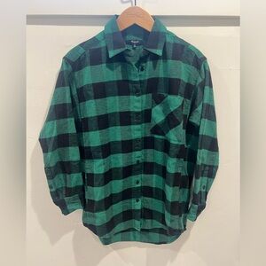 Madewell Boyfriend Plaid Flannel